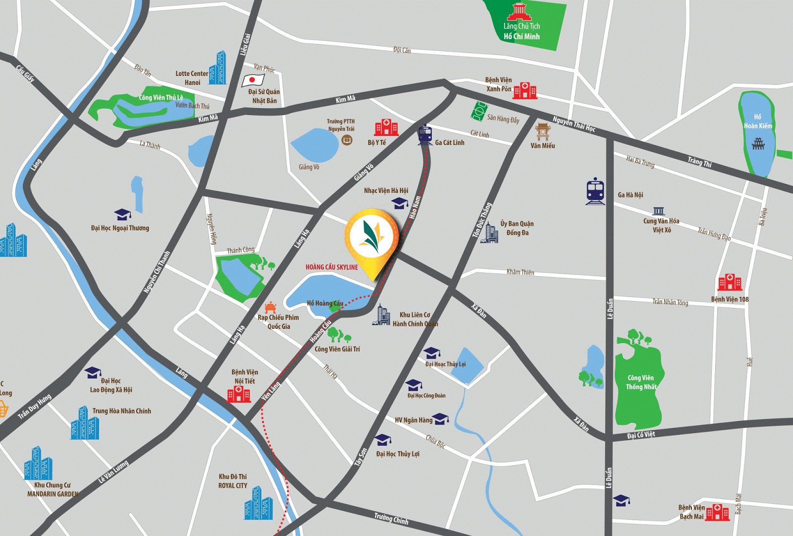 Chung cư Hoàng Cầu Skyline