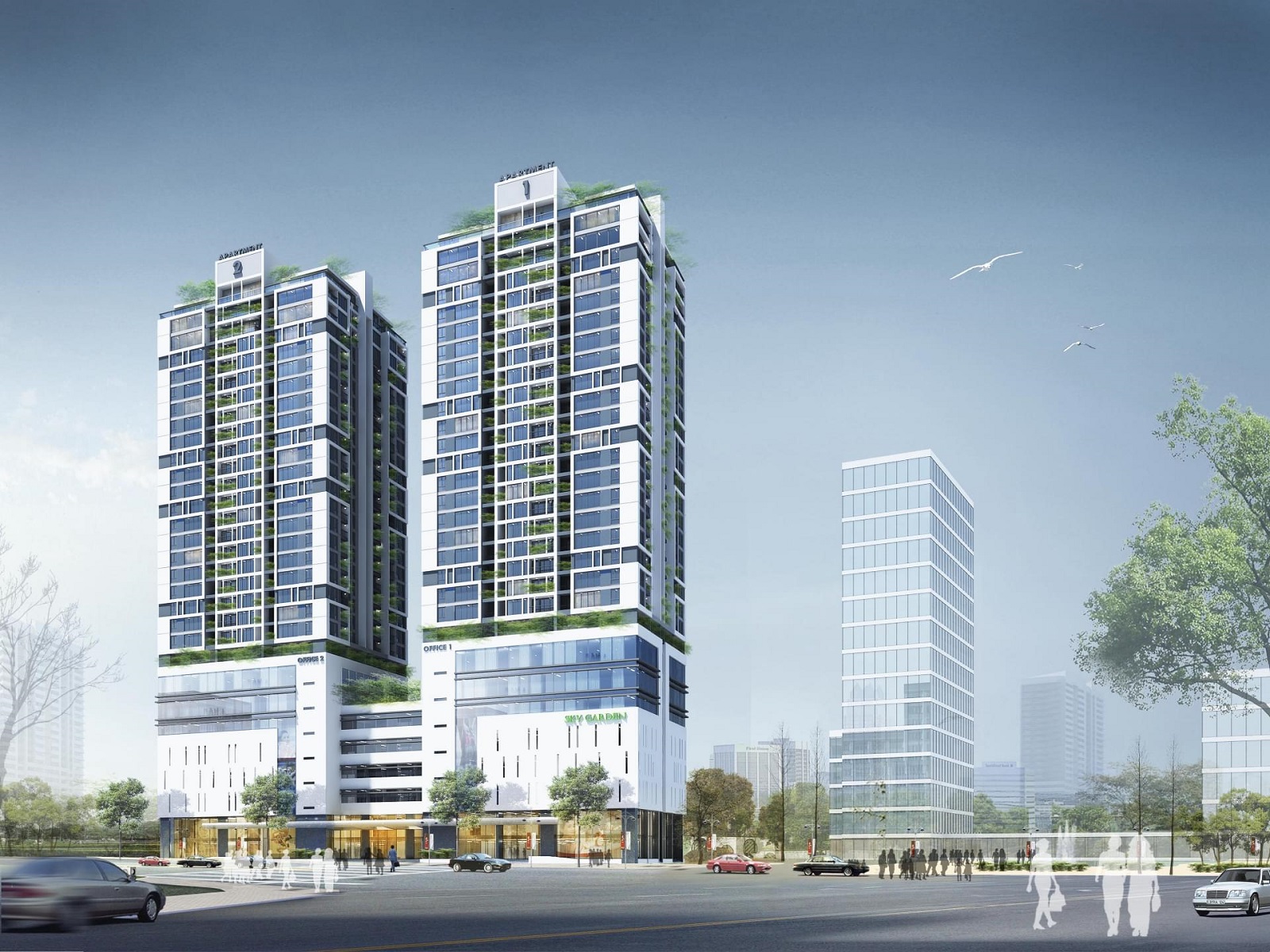 Chung cư Sky Garden Towers