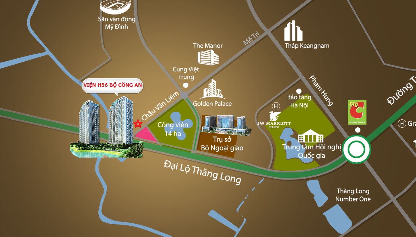 Chung cư Viện H56 Bộ Công An 