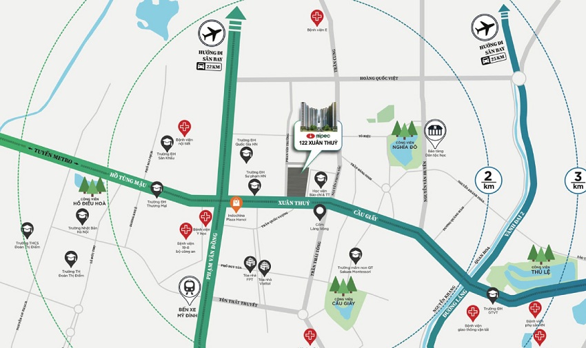 Chung cư Xuân Thủy Plaza